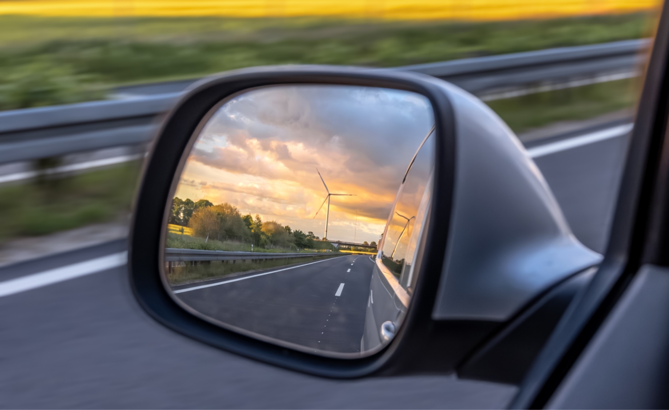 Hoe stel je autospiegels af?