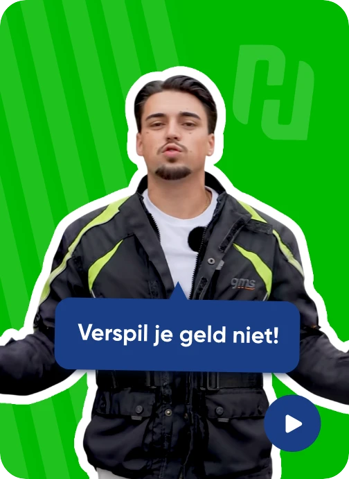 Verspil je geld niet